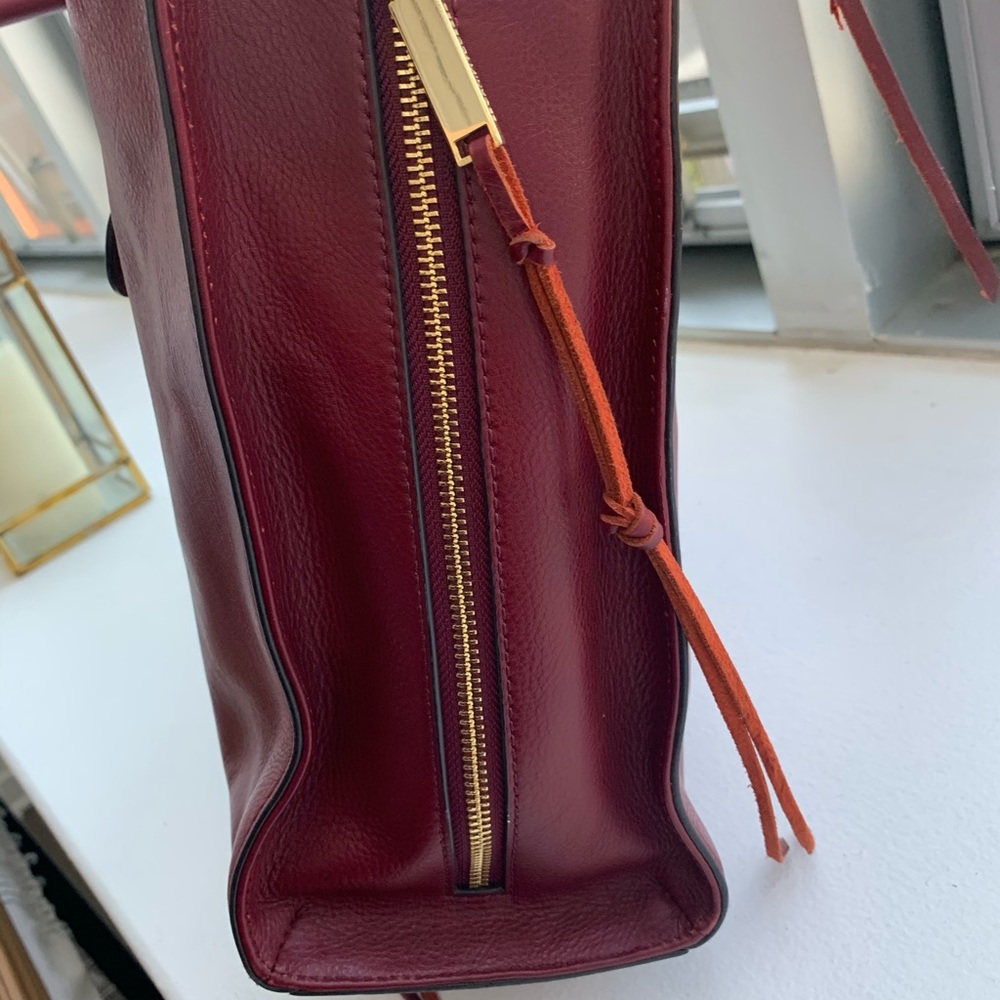 Rebecca Minkoff Burgundy Red Leather Purse - Picture 8 of 15